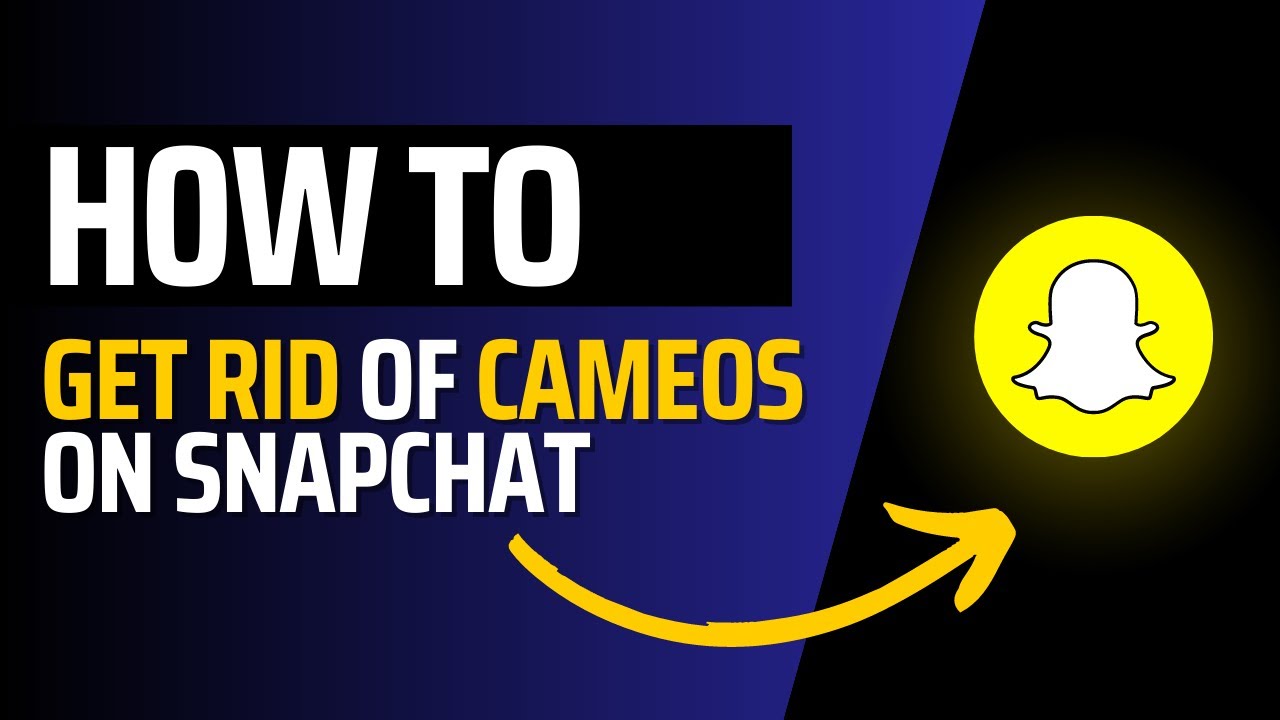 How to get rid of cameos on snapchat Quick amp Easy YouTube