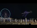 Dubai drones show JBR BEACH JANUARY 2023. Travel DUBAI EMIRATES UAE trip 2023. Must see in Dubai