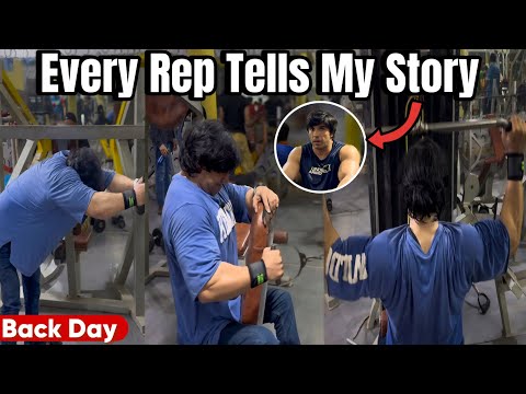 Back Day Pump 🔥 | Build a Wide Back Naturally | Real Gym Motivation