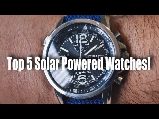 rolex solar powered watch