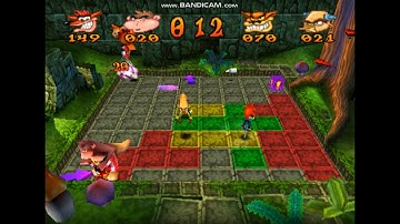 Crash Bash: Pogo Painter (Crash Vs Rilla Roo Vs Tiny Vs N. Brio)