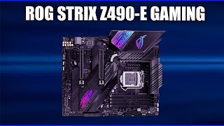 Материнская плата Asus ROG STRIX Z490-E GAMING