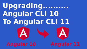 How to upgrade Angular CLI 10 to Angular CLI 11 | Update angular cli version @angular/cli@latest
