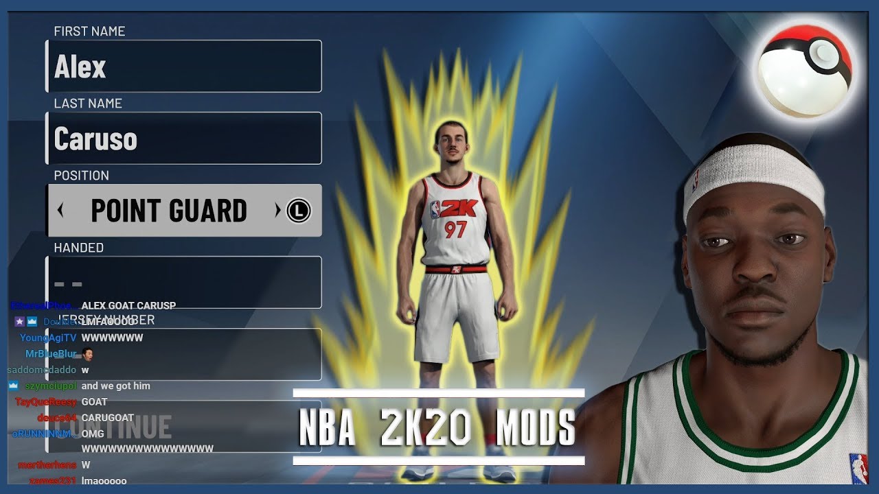 Nba 2k20 But It S Actually Fun To Play Because Mods Ft Alex Caruso Build Youtube - alex caruso roblox jersey