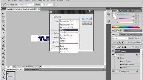 How To Make A Scrolling Line in Text [TUT][CS5]