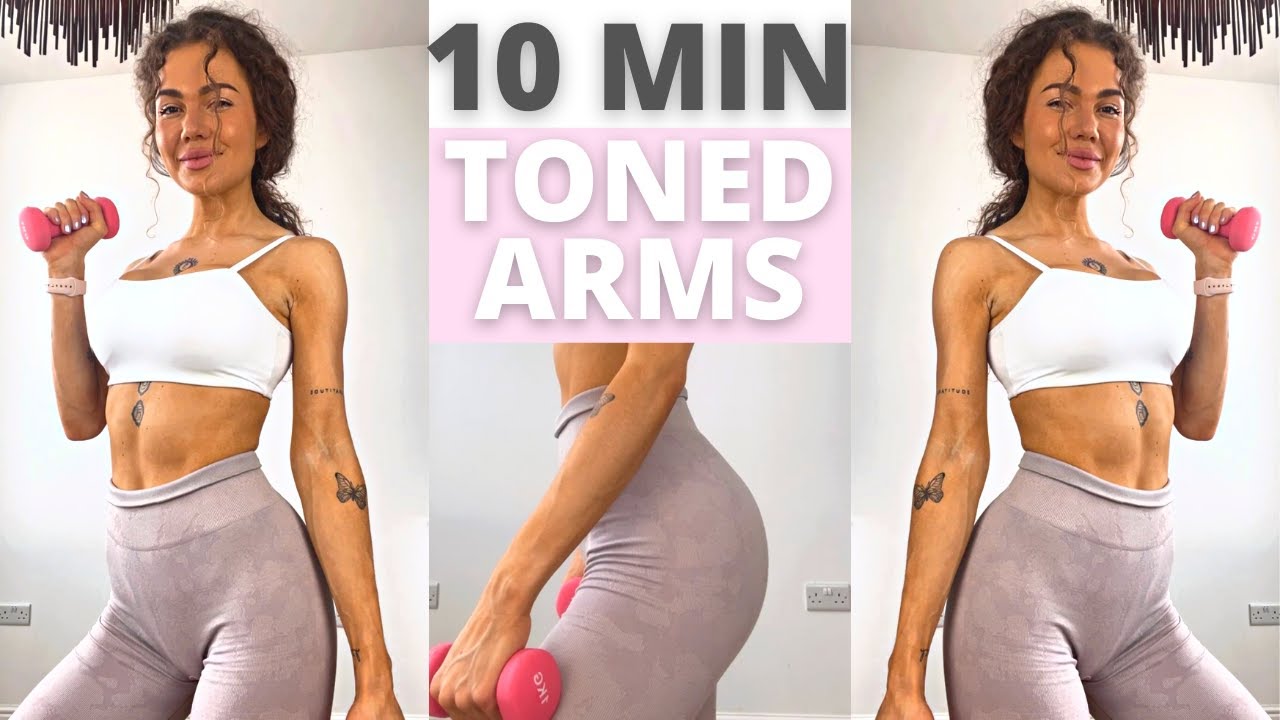 10 Min TONED ARMS Home WORKOUT