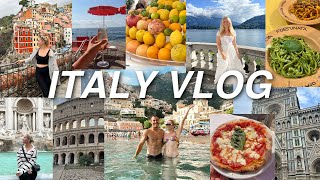 ITALY TRAVEL VLOG 🇮🇹  (Positano, Rome, Florence, Cinque Terre, Lake Como + More) 🍝