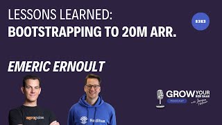 A general advice for SaaS founders from Emeric Ernoult