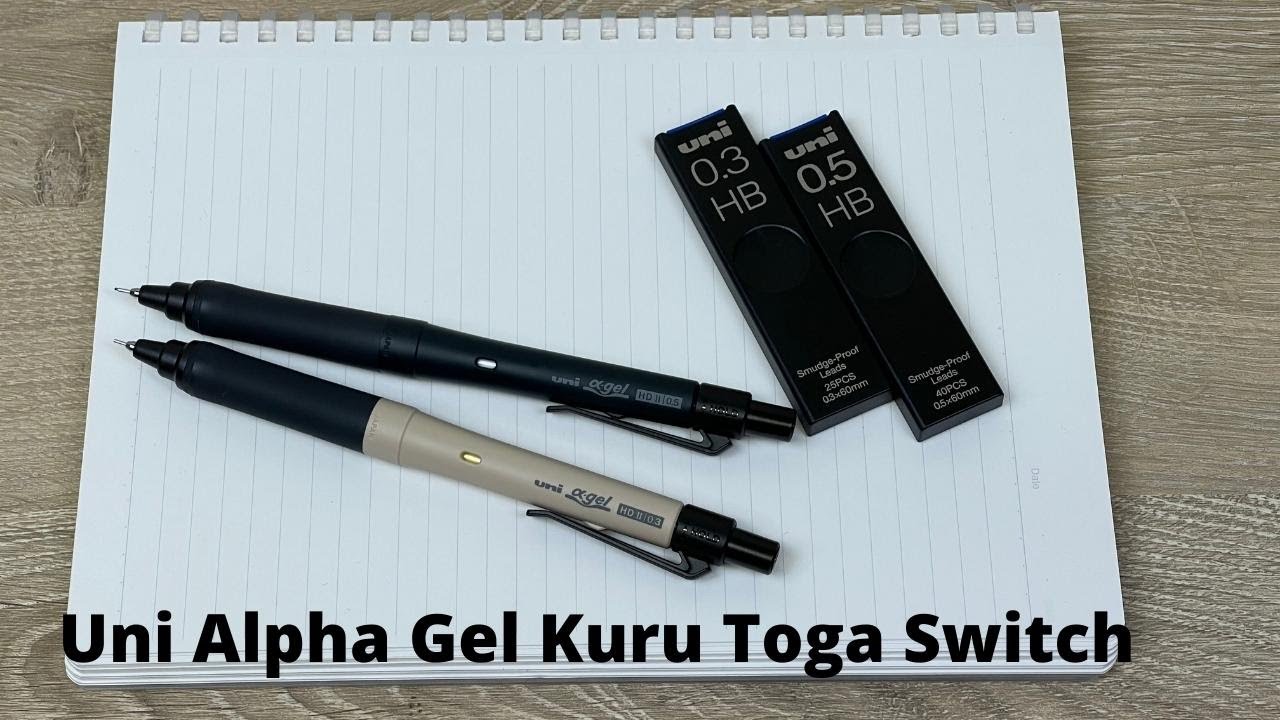 Uni Alpha Gel Kuru Toga - Tokyo Pen Shop