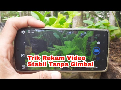 Cara rekam video stabil menggunakan Hp | Setting open Camera