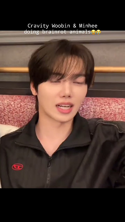 Not CRAVITY WOOBIN & MINHEE DOING THE BRAINROT ANIMAL TREND🤣🤣😭 #cravity #kpop #brainrot #trending