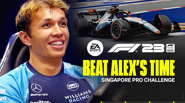F1® 23 | Go head-to-head with Alex Albon in Singapore | Pro Challenge