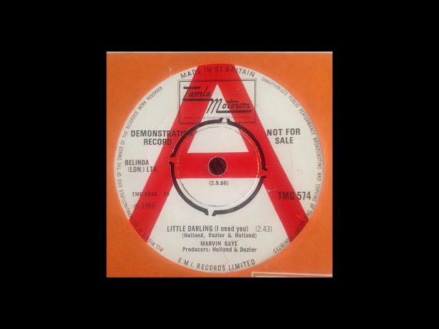 Marvin Gaye - Little Darling (I Need You) Northern Soul