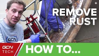How To Remove Rust From Your Bicycle | Clean Your Bike With Household Products screenshot 5
