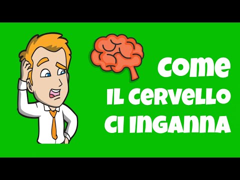 Video: In Che Modo Il Nostro Cervello Ci Inganna - Visualizzazione Alternativa