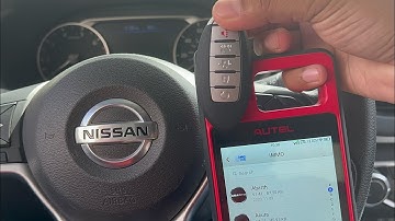 2022 Nissan Altima  All Smart Keys Lost Programming using autel Km100