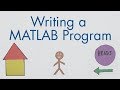 How to Write a MATLAB Program - MATLAB Tutorial