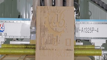 Pneumatic 4heads tool changer cnc router ATC machine