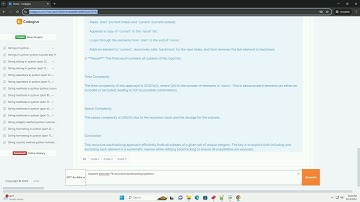 Subsets leetcode 78 recursive backtracking python