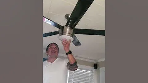 How to remove stuck/stubborn glass shade /dome ceiling fan or light