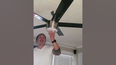 How to remove stuck/stubborn glass shade /dome ceiling fan or light