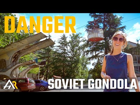 Soviet-era GONDOLA too DANGEROUS to ride?! (Chiatura, Georgia)