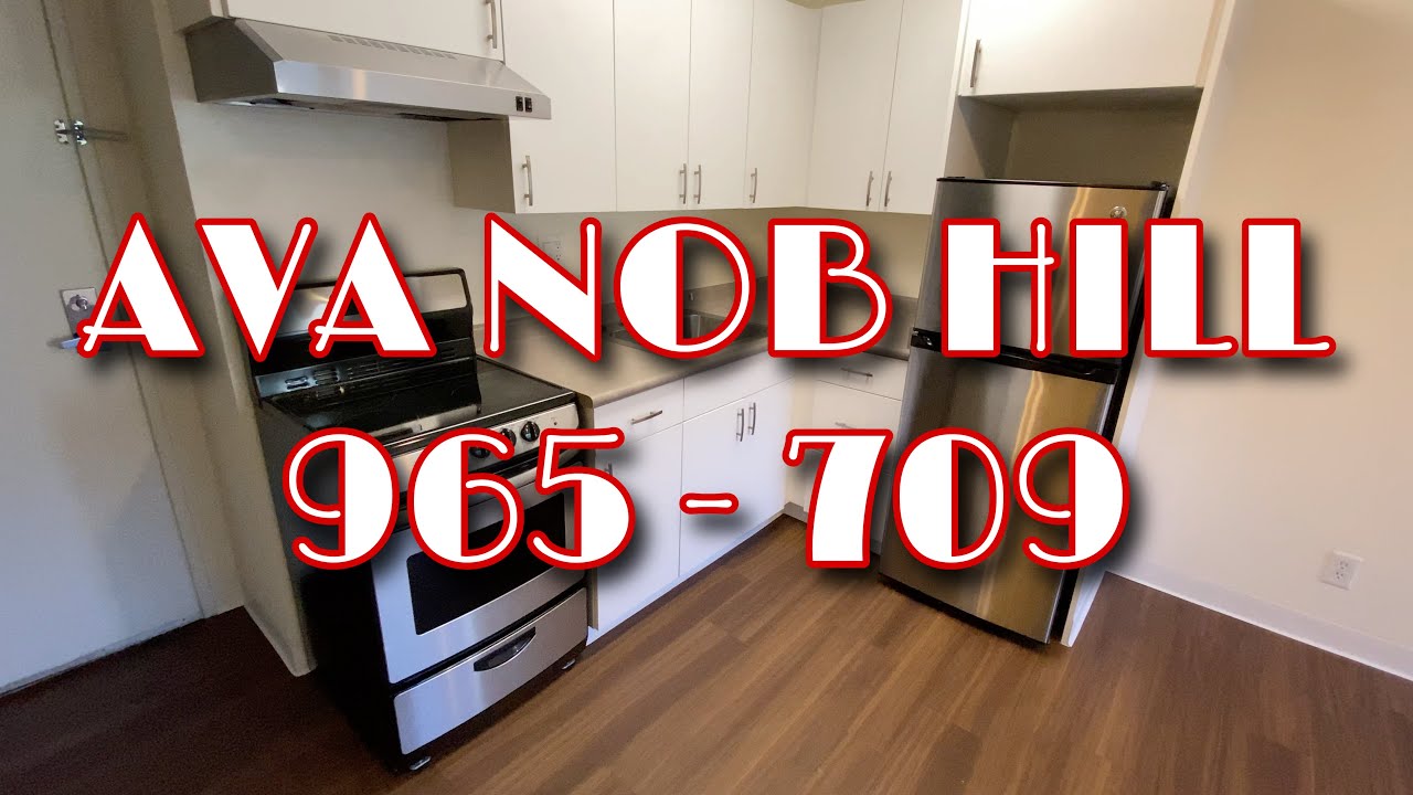Ava Nob Hill Studio/1ba (441 sq ft) Apt. 965709 YouTube