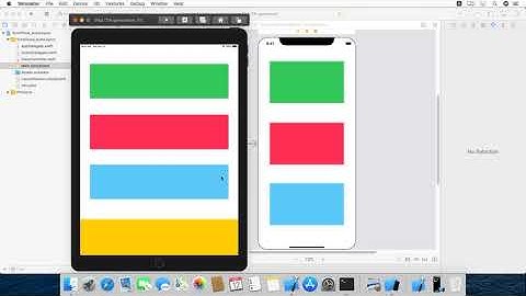 Scroll View With Auto Layouts & Constraints in Swift  | XCode | Part-5