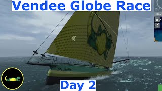 Vendee Globe Race Day 2 ⛵ Sailaway - The Sailing Simulator ⛵ - 2020 Dorafly