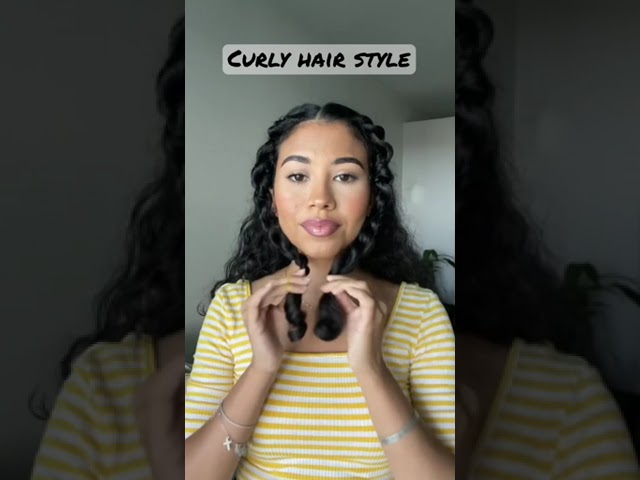 Curly hair styles