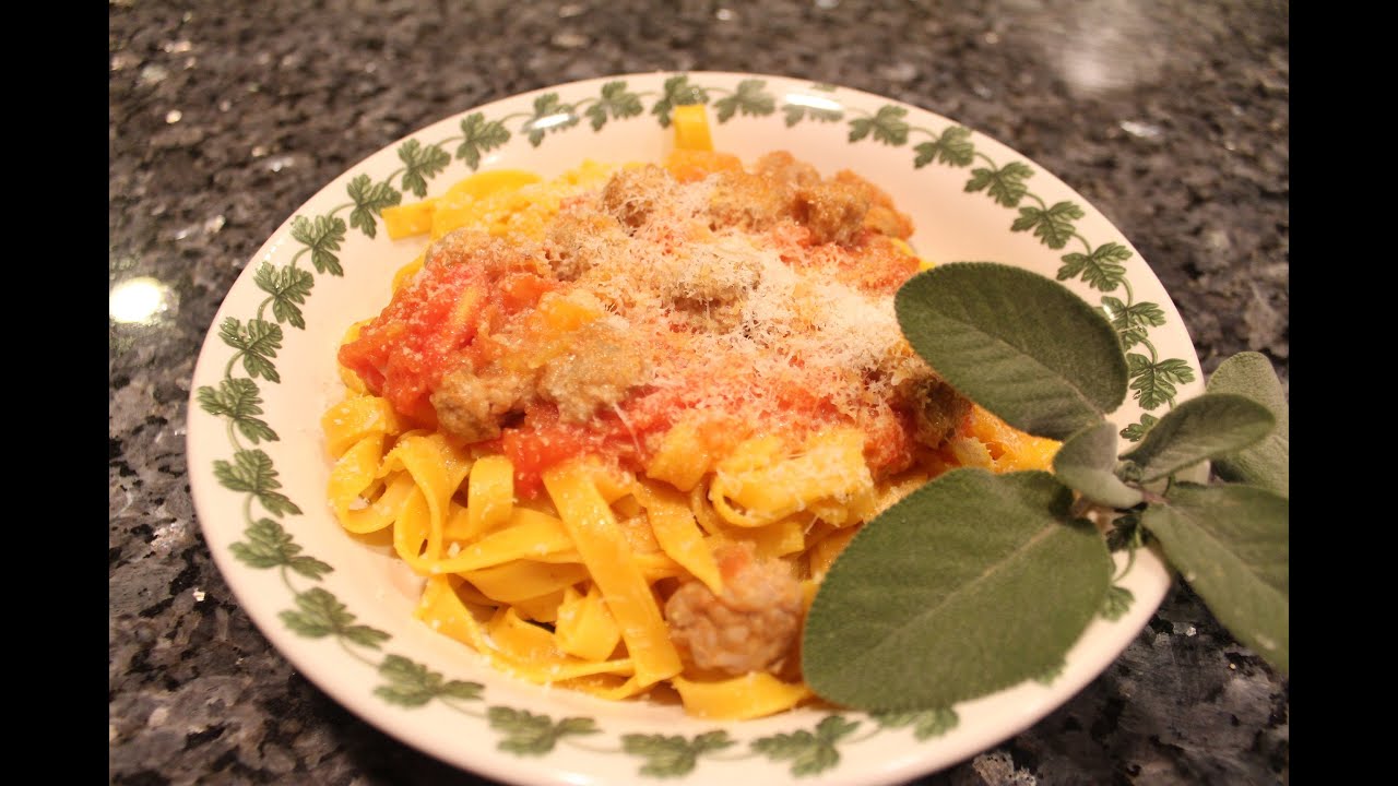 Pumpkin Fettuccine Recipe - OrsaraRecipes