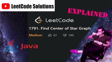 LeetCode 1791. Find Center of Star Graph Solution Explained - Java