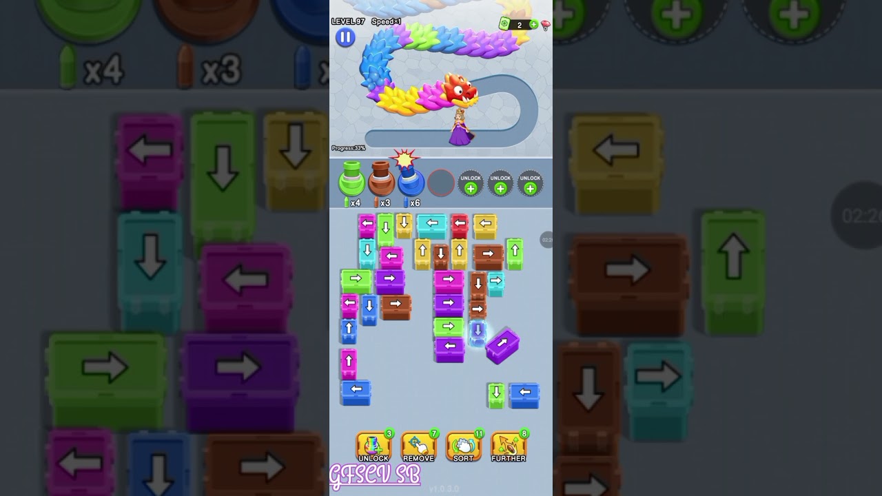 Short video Girl Rescue Dragon out ! Level – 97 Part 03 