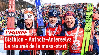 Le résumé de la mass start d'Antholz - Biathlon - CM (H)