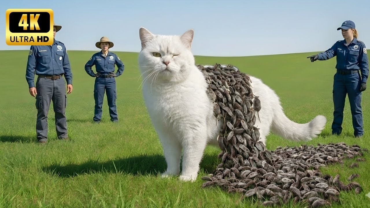 Cat Trapped by Giant Rats - Emergency Rescue 🚨