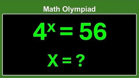 China | A nice exponential equation | Can you solve this? | Math Olympiad