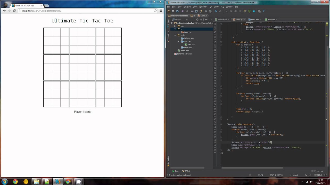 Ultimate Tic Tac Toe