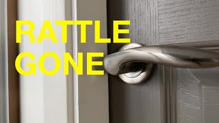 How to Adjust a Rattling Door in 90 Seconds
