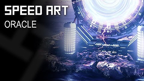 Photoshop & Blender: SPEED ART - Oracle