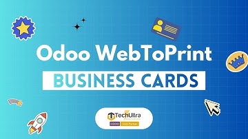 Odoo WebToPrint for Business Cards | Print-on-Demand Designer & Customizer