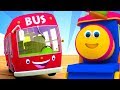 боб поезд | колеса на автобусе | Дети музыка | Bob Wheels on The Bus