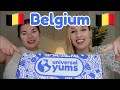 TASTING BELGIAN SNACKS 😋 | Universal Yums | Super Yum Box | April 2023 | Belgium