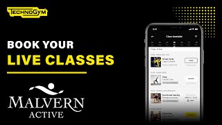How to book live classes on the MyWellness app