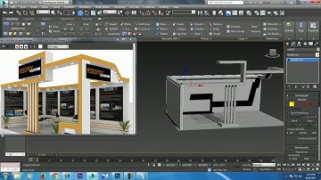 Tutorial on Modeling and texturing a stall in 3dsmax (Part 1)