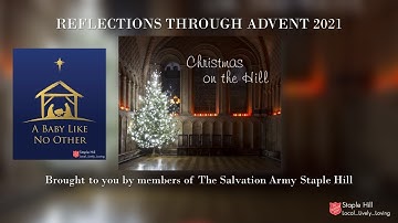 Reflections Through Advent   7th December 2021