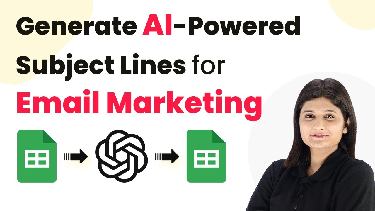 How to Generate AI Powered Subject Lines for Email Marketing
