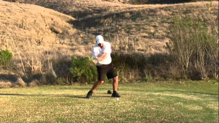 Hugh Mobley Hitting Driver - Whole Brain Golfer
