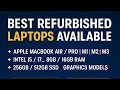 Best Refurbised Apple MacBook Pro Air M1 .M2.M3 i5.8GB  16GB  256GB 512GB SSD Graphics Dell HP Lenov