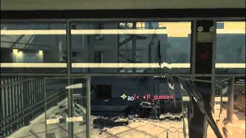 【CoD:MW3】遠距離投げナイフキル