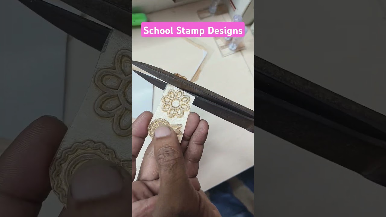 School Stamp Designs 🌸 very good stamp 